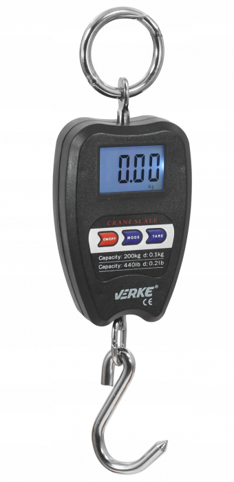Cantar electronic portabil 200kg tip macara digital (V06122) [4]