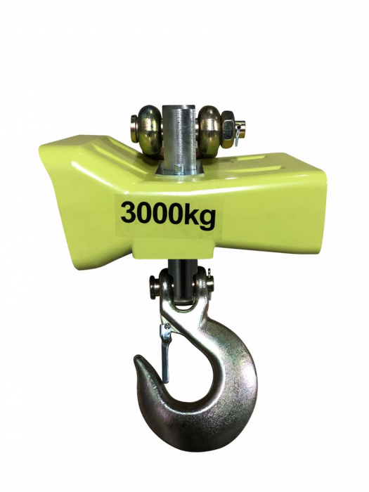 Cantar electronic portabil 3000kg tip macara digital cu carlig si telecomanda (D23000) [2]
