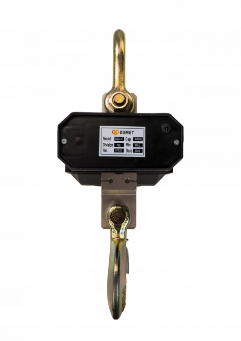 Cantar electronic portabil 3000kg tip macara digital cu carlig si telecomanda (OCS-3T) [4]