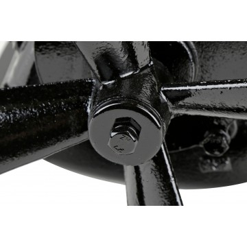 Cap compresor aer 5CP 700-990 l/min actionare prin curea presiune maxima 12 Bar 2 cilindri 90mm (LXC700-2) [6]