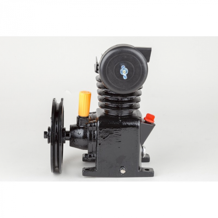 Cap compresor aer cu 1 cilindru piston 210L min pentru 2.2kW 24-50L (V1051) [4]