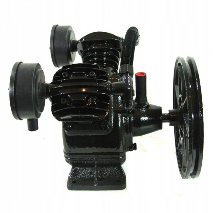 Cap compresor aer cu 2 cilindri pistoane pentru 2.2kW 50-150L 400Lmin (KD1402) [4]
