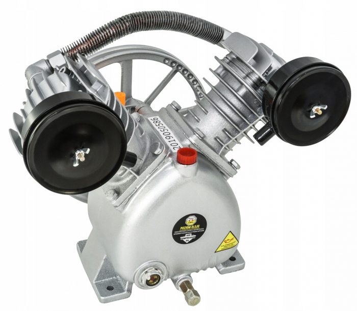 Cap compresor aer cu 2 cilindri pistoane 65mm pentru 2.2kW 50-150L (V81132) [4]