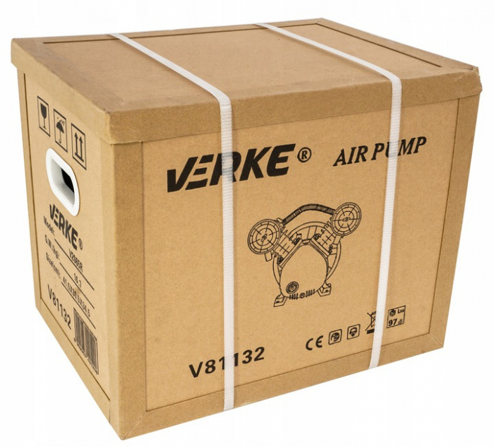 Cap compresor aer cu 2 cilindri pistoane 65mm pentru 2.2kW 50-150L (V81132) [8]