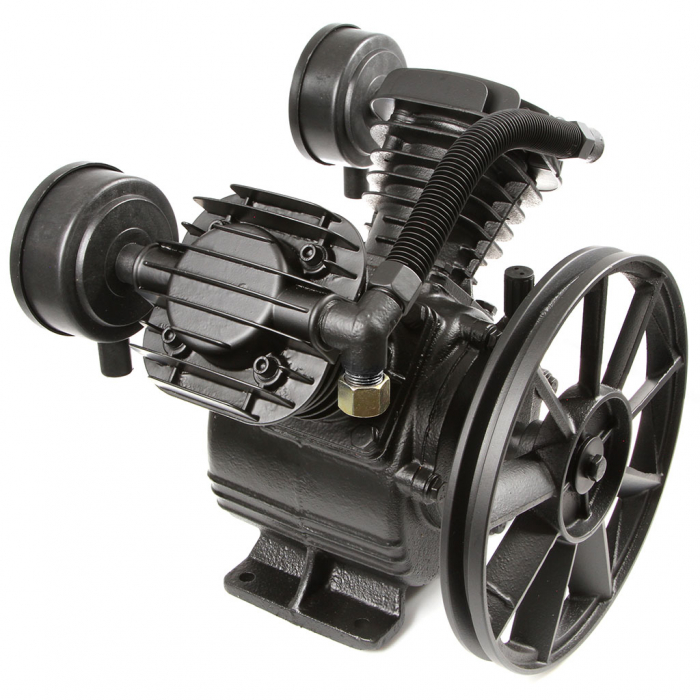 Cap compresor aer cu 2 cilindri pistoane pentru 2.2kW 50-150L 400Lmin (M806771) [11]