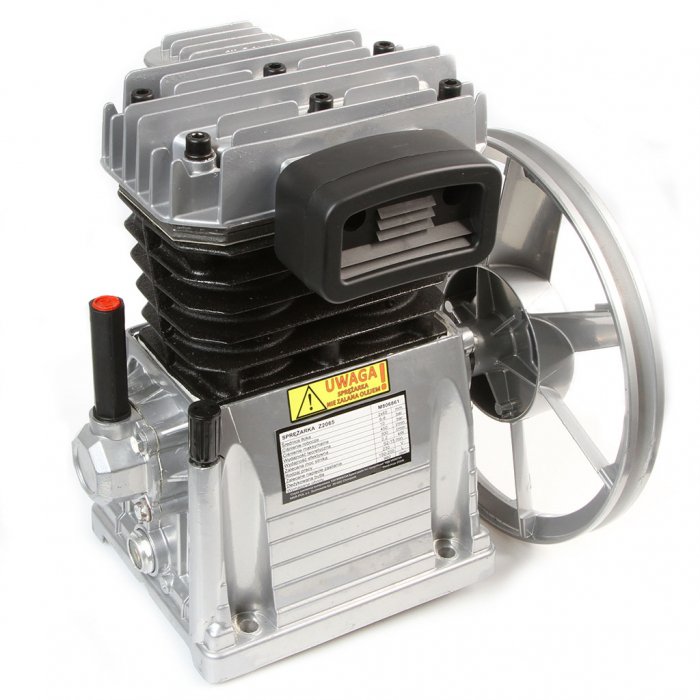 Cap compresor aer cu 2 cilindri pistoane pentru 2.2kW 400L min (M806861) [7]