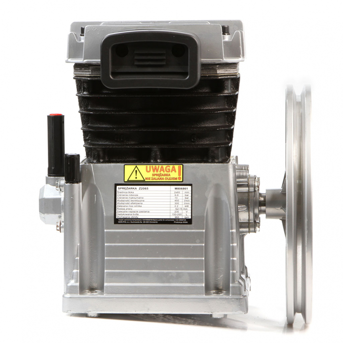 Cap compresor aer cu 2 cilindri pistoane pentru 2.2kW 400L min (M806861) [6]
