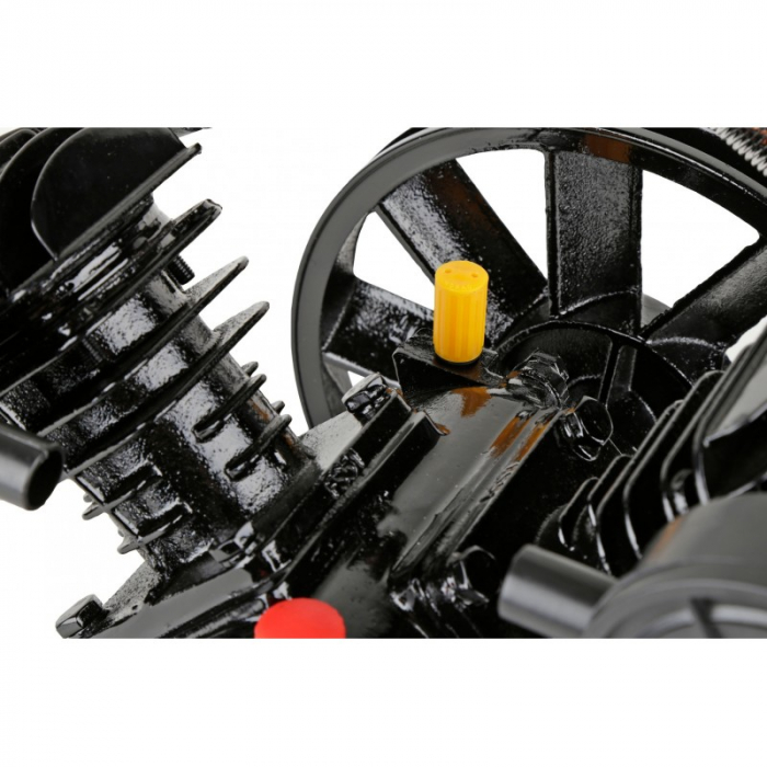 Cap compresor aer cu 2 cilindri pistoane pentru 4kW 150-300L 700Lmin (V2090) [4]