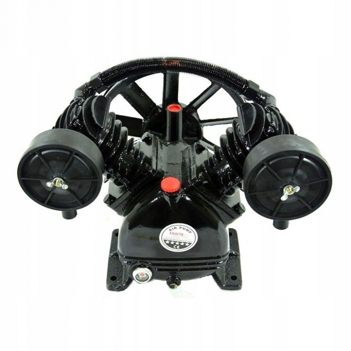 Cap compresor aer cu 2 cilindri pistoane pentru 4kW 480L min (KD1403) [1]