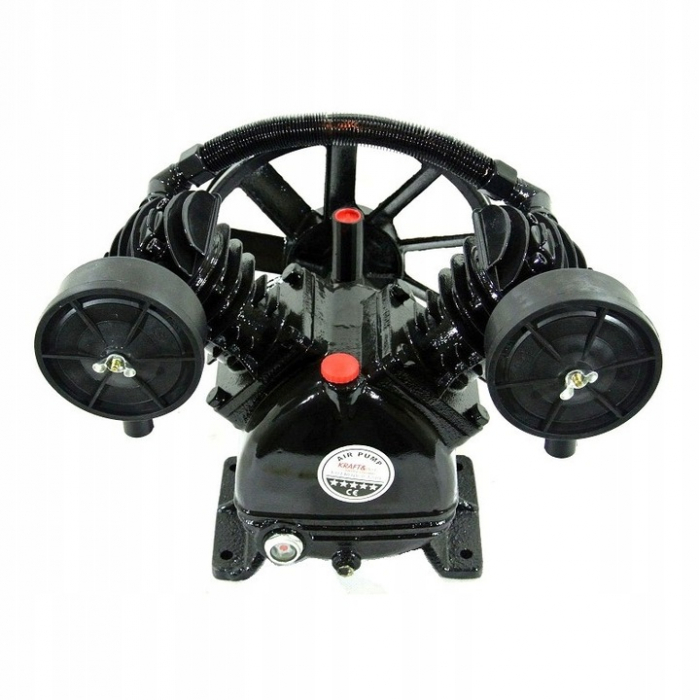 Cap compresor aer cu 2 cilindri pistoane pentru 4kW 860L min (KD1404) [8]