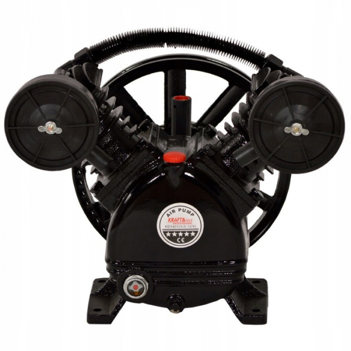 Cap compresor aer cu 2 cilindri pistoane pentru 4kW 860L min (KD1404) [1]