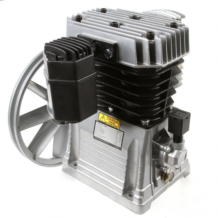 Cap compresor aer cu 2 cilindri pistoane pentru 4kW 600L min (M806863) [1]