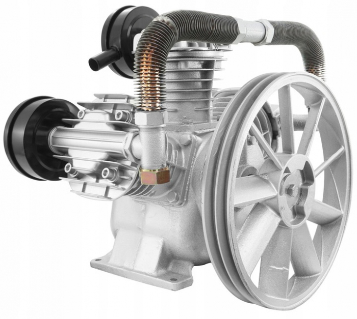 Cap compresor aer cu 3 cilindri pistoane pentru 7.5kW 150-200L 900Lmin (V81135) [4]