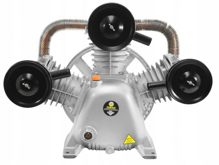 Cap compresor aer cu 3 cilindri pistoane pentru 7.5kW 150-200L 900Lmin (V81135) [2]