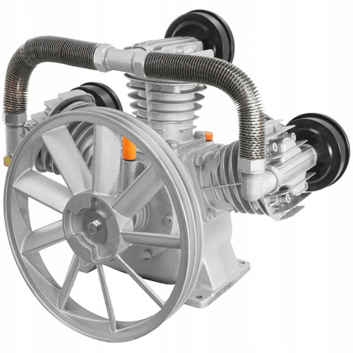 Cap compresor aer cu 3 cilindri pistoane pentru 7.5kW 150-200L 900Lmin (V81135) [7]