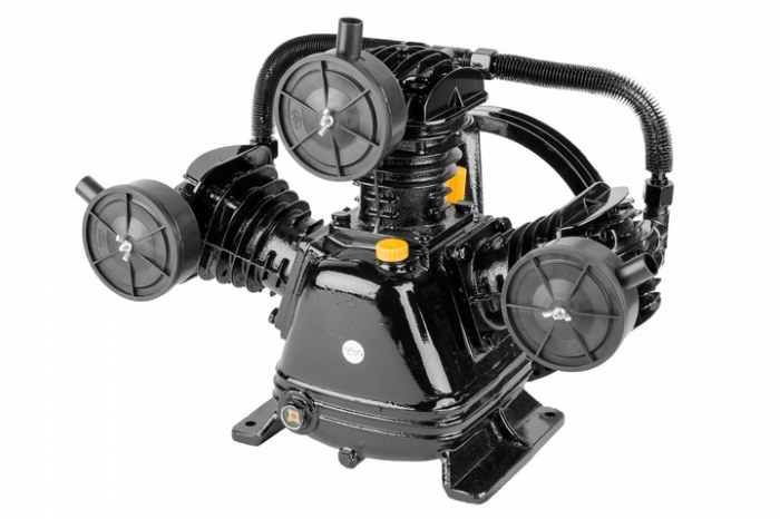 Cap compresor aer cu 3 cilindri pistoane pentru 7.5kW 150-250L 900L min (W3090) [1]
