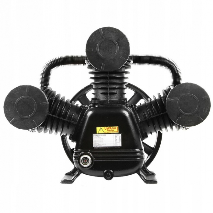 Cap compresor aer cu 3 cilindri pistoane pentru 7.5kW 900L min (M806823) [4]