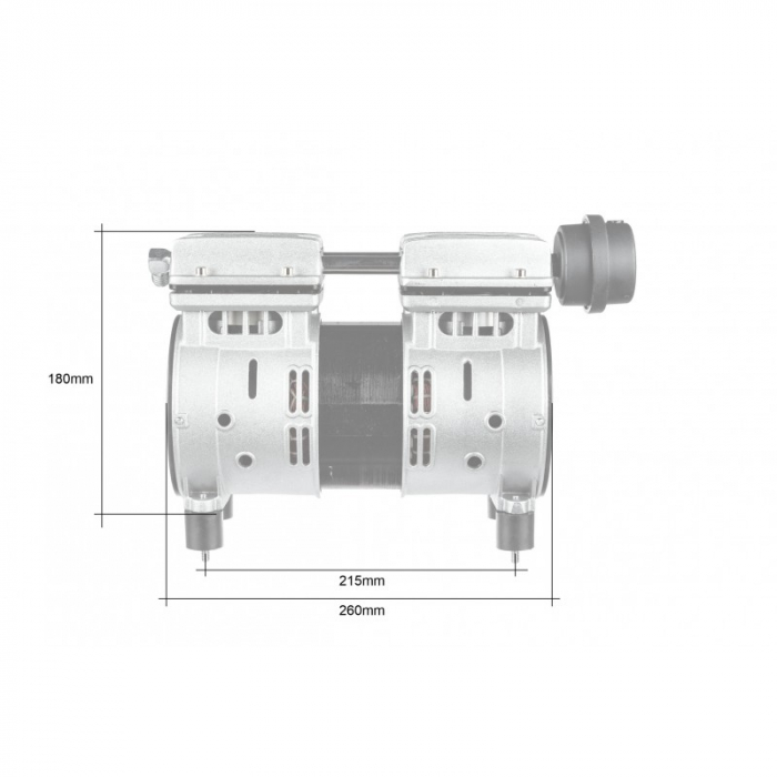 Cap compresor fara ulei cu motor electric (LXAC85) [12]