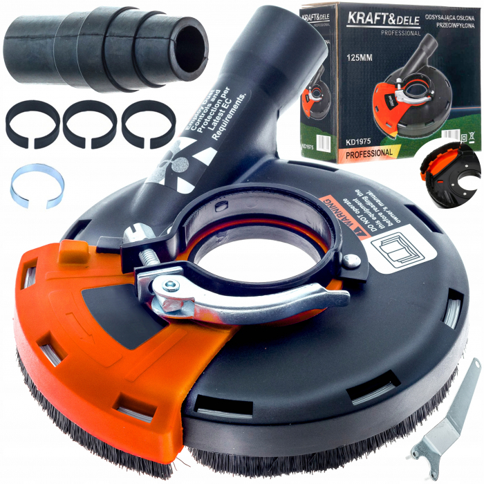 Capac adaptor aparator aspirare praf slefuit flex polizor unghiular 115mm 125mm (KD1975) [5]