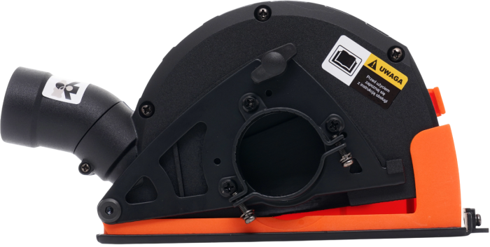 Capac aspirare praf polizor 125 mm, reglaj 7-34 mm, iesire 36 mm, adaptoare incluse (KD1979) [7]