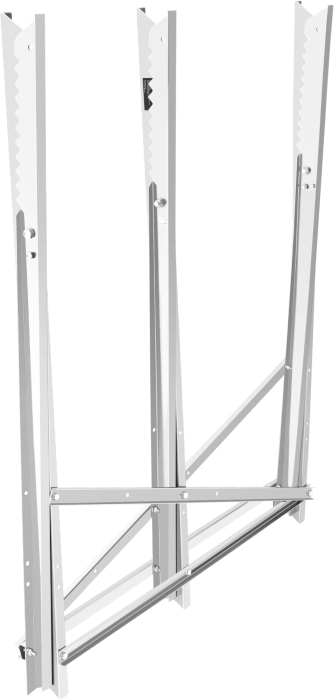 Capra metalica taiere lemn 120 kg, otel galvanizat, pliabila, brate reglabile (KD11890) [13]