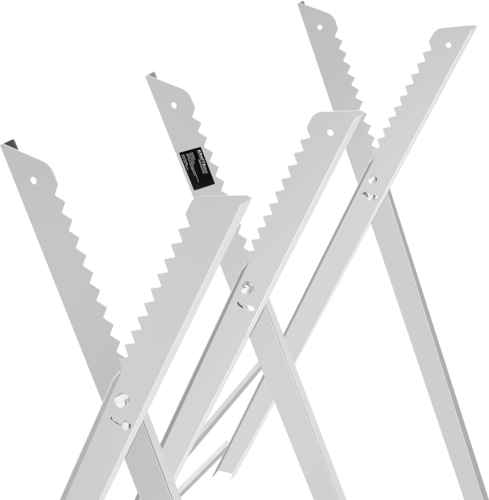 Capra metalica taiere lemn 120 kg, otel galvanizat, pliabila, brate reglabile (KD11890) [6]