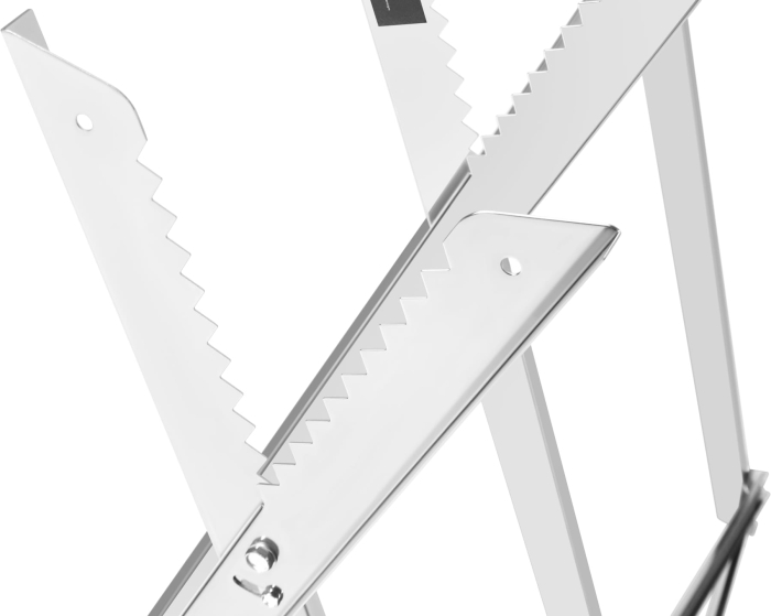 Capra metalica taiere lemn 120 kg, otel galvanizat, pliabila, brate reglabile (KD11890) [12]