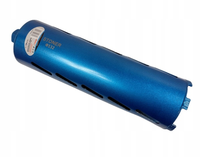 Carota diamantata 132mm x 450mm 6segmente 1-1/4" UNC beton caramida zidarie (S12170) [4]