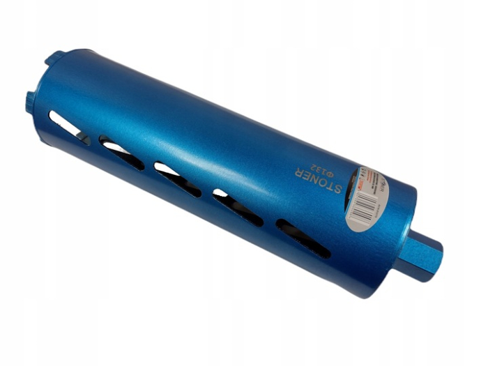 Carota diamantata 132mm x 450mm 6segmente 1-1/4" UNC beton caramida zidarie (S12170) [5]