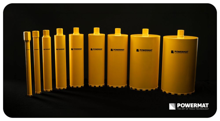Carota diamantata pentru beton si beton armat 83x450 mm cu 8 segmente si filet 1.1/4 UNC PM1560 (PM-DWK-83x450M) [9]