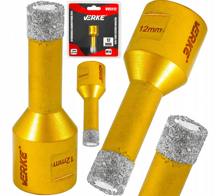 Carota diamantata piatra gresie faianta beton 12mm M14 (V05112) [1]