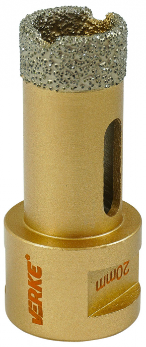 Carota diamantata piatra gresie faianta beton 20mm M14 (V05120) [2]