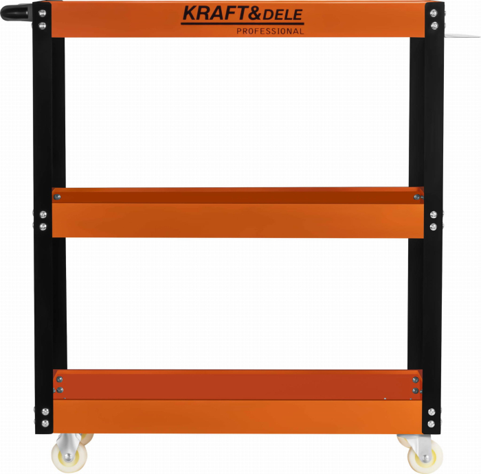 Carucior atelier cu 3 rafturi din otel si roti pentru organizare scule (KD1092) [2]