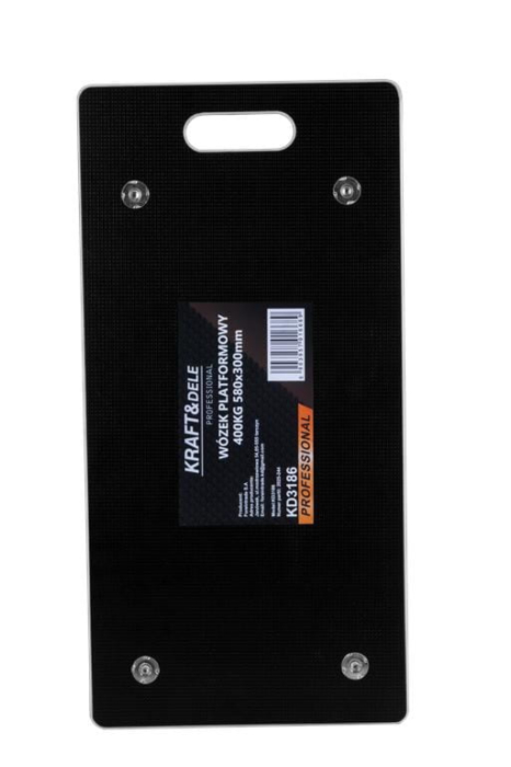 Carucior cu platforma, 580 x 300 mm, capacitate maxima 400 kg, (KD3186) [8]