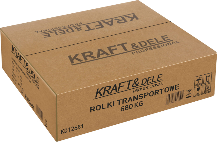 Carucior cu role transport atelier 2 bucati 680 kg (KD12681) [15]