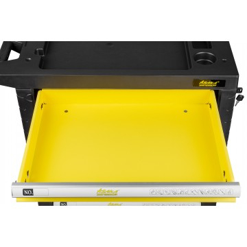 Carucior de atelier si dulap scule mobil cu 7 sertare, echipare 156 piese din otel CrV (AS-156) [18]