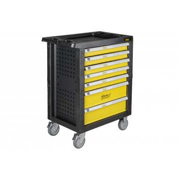 Carucior de atelier si dulap scule mobil cu 7 sertare, echipare 156 piese din otel CrV (AS-156) [21]