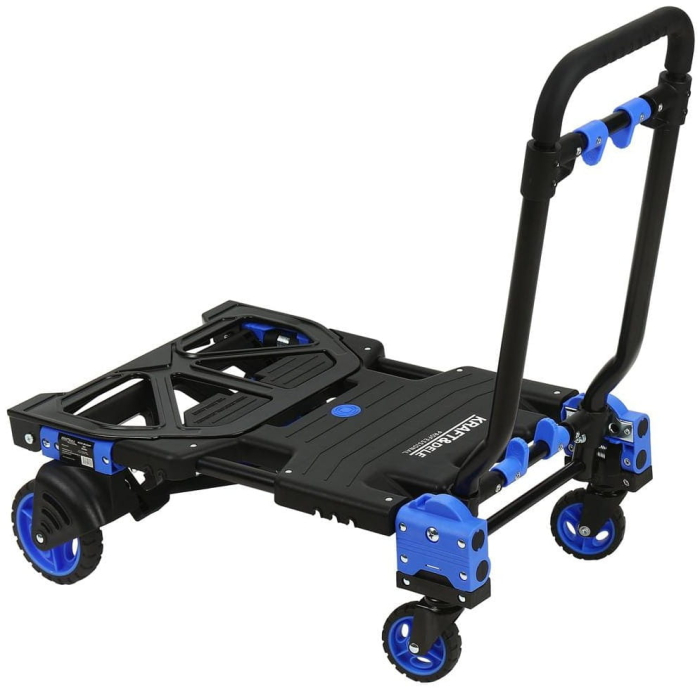 Carucior de transport pliabil 2 in 1, capacitate 150 kg (KD3094) [4]