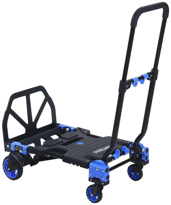 Carucior de transport pliabil 2 in 1, capacitate 150 kg (KD3094) [15]