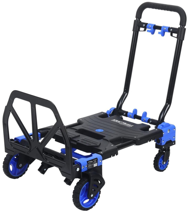 Carucior de transport pliabil 2 in 1, capacitate 150 kg (KD3094) [9]