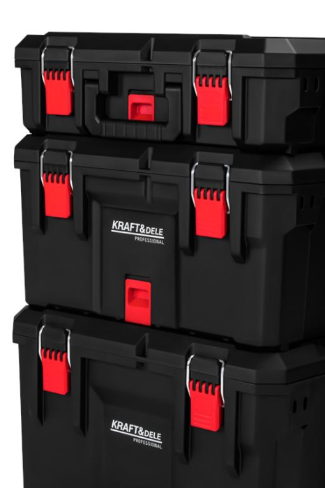 Carucior de Unelte cu 3 Cutii (KD1077) [8]