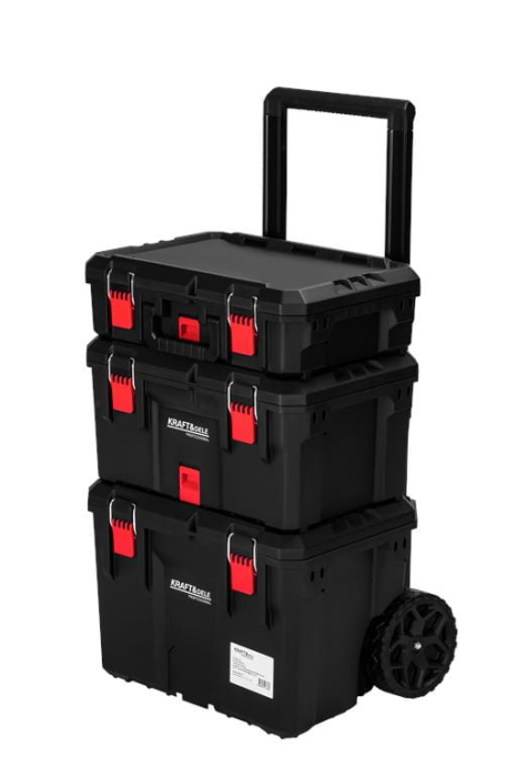 Carucior de Unelte cu 3 Cutii (KD1077) [2]