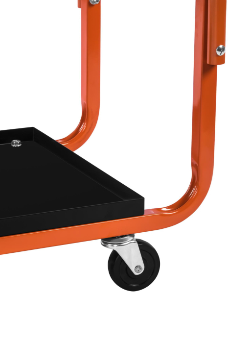 Carucior masa pentru aparat sudura manevrare pe roti cu rafturi suport butelie (KD372) [11]