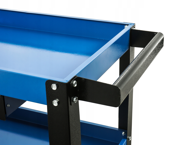 Carucior metalic scule atelier cu roti 3 rafturi (B3900) [7]