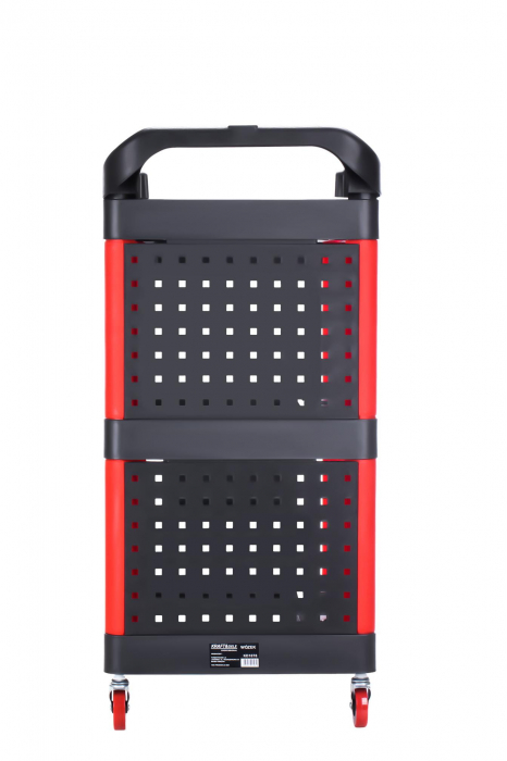 Carucior metalic scule atelier cu roti 3 rafturi + suport (KD1076) [6]