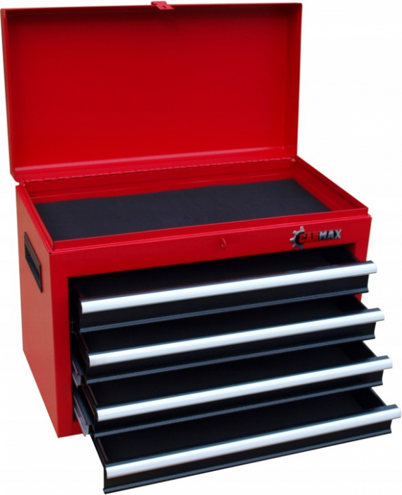 Carucior metalic scule atelier cu roti 5 sertare usa detasabil maner (MTCX-201) [3]