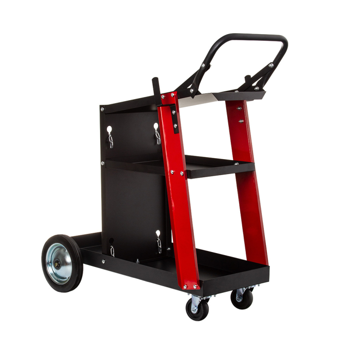 Carucior pentru sudura cu 3 rafturi si suport butelie (M66610R) [14]