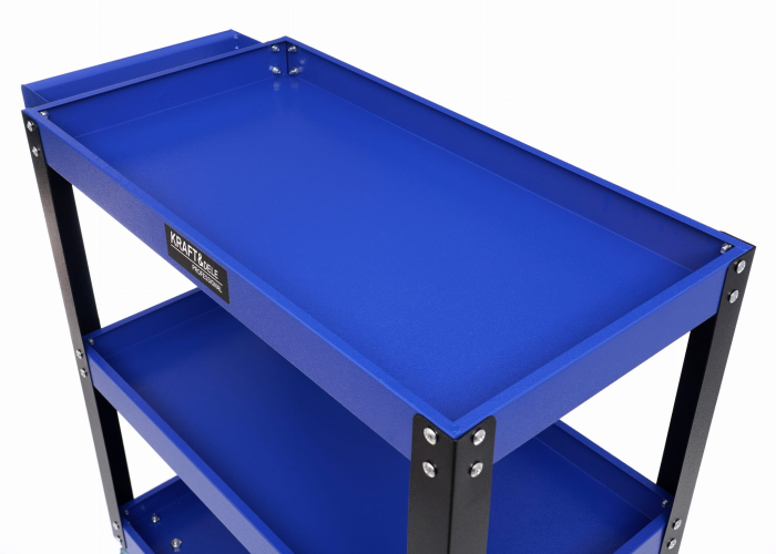 Carucior scule atelier cu roti 3 rafturi albastru (KD1066) [8]