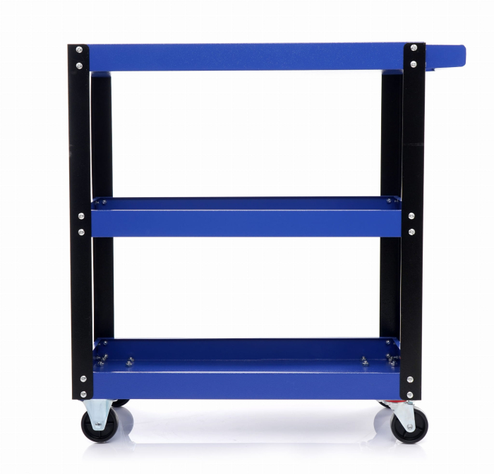 Carucior scule atelier cu roti 3 rafturi albastru (KD1066) [3]