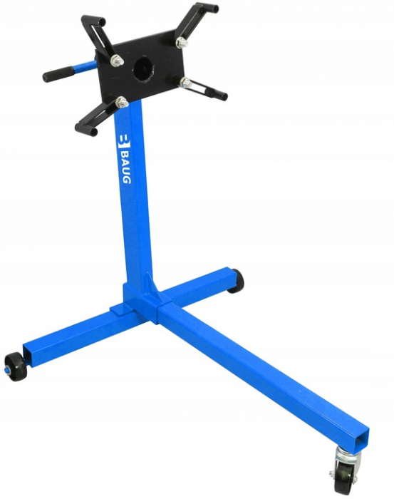 Carucior stand suport motor 340kg rotativ 360° cu 3 roti (B3204) [3]